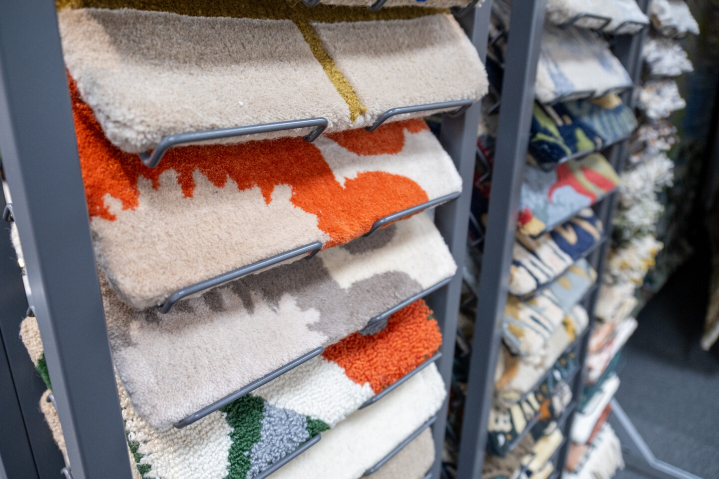 Footfall UK carpet samples